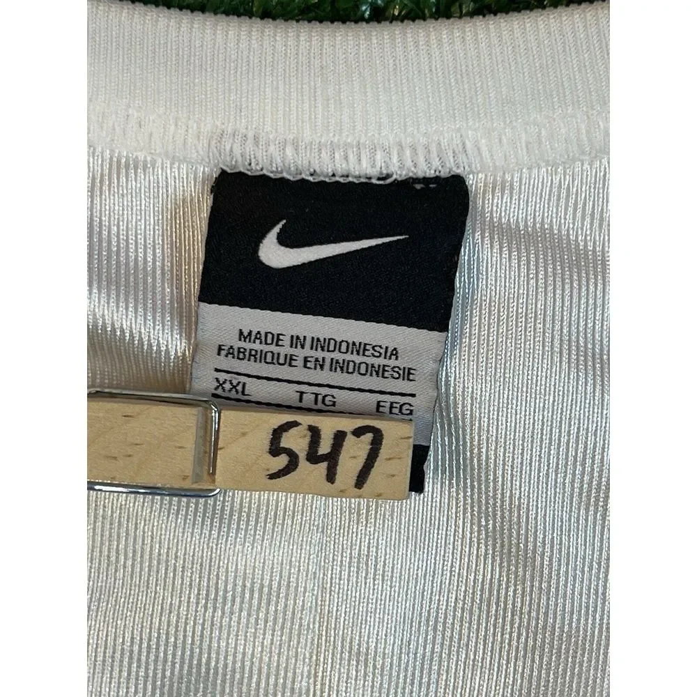Vintage Nike Team South #76 White Football Jersey Size‎ XXL